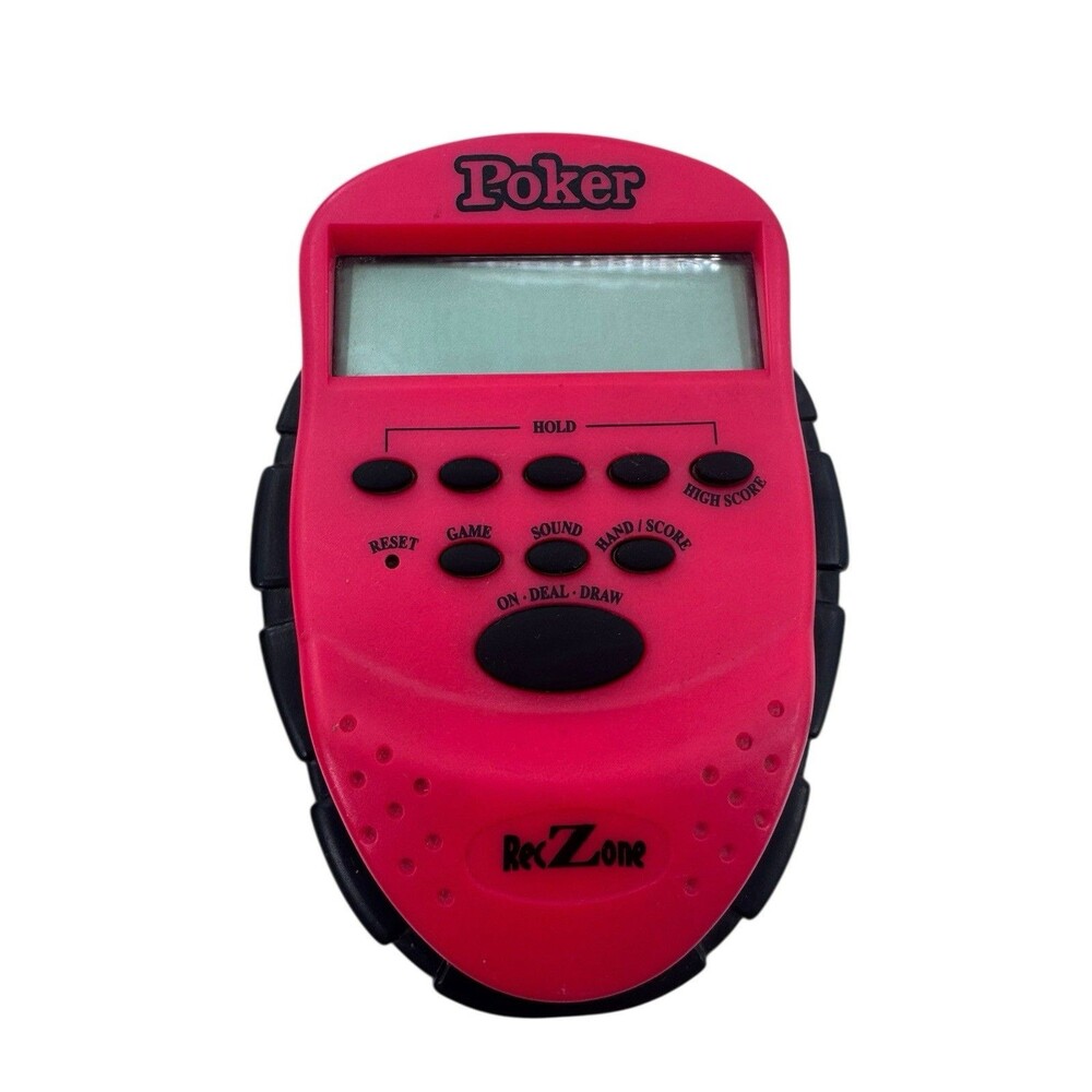 Reczone Electronic Handheld 2 in 1 Poker Game Draw & 2’s Wild Fast Shipping